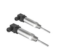 PEQYUACTE 1 capteur de température PT100 RTD, transmetteur de température numérique LCD 4-20 mA 0-10 V, convertisseur de Signal de température enfichable(Non Heat 4-20ma,150mm)