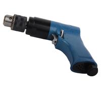 Perceuse à air comprimé, 1/4 pouce, robuste, réversible, CW/CCW,à une main, 1800 tr/min, échappement avec silencieux