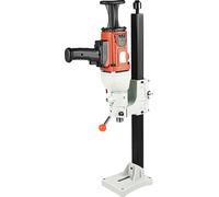 Perceuse à béton, moteur en cuivre pur de 2 200 W, support réglable, rouge