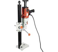 Perceuse à carottage, 2200W, 220V. Machine à carotter, perceuse pour carottage avec support. Vitesse de 1200 RPM. Adaptée au perçage à sec et à l'eau. Diamètre maximal de 180 mm, pour le perçage de bé