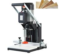 Perceuse à charnières détabli 1100 W, perceuse à colonne le travail du bois, 2880 tr/min, profondeur de perçage 0-40 mm, kit de forets 48-6, outil de poinçonnage atelier domestique