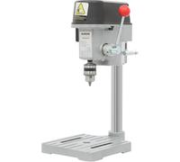 Perceuse à colonne mini 340W, 3 vitesses, 0-16000 tr/min, perceuse de table, profondeur de perçage 25 mm, mandrin de 1 à 10 mm, base en fonte, moteur 340W, alimentation 220V,EU, réglage précis de la p