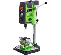 Perceuse à colonne, puissance 800 W, réglage à 6 vitesses, capacité de fraisage 2 en 1, course de l'axe X 80 mm, course de l'axe Y 67 mm