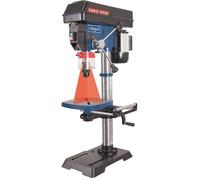 Scheppach Perceuse à colonne professionnelle DP18Vario | 550 W | Construction en fonte | Réglage de la vitesse en continu | Mandrin 16mm, laser, LED, extension de table inclus