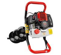 Perceuse à gaz pour sol, modèle 6 chevaux, avec forets (10, 15, 20 cm)