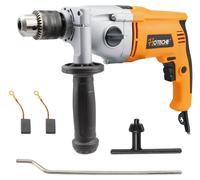 Perceuse à percussion 1050 W, 13 mm, 2 vitesses, pour béton, métal et bois