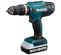 Perceuse à percussion 18V Li-Ion (2x1,5 Ah) Ø 13 mm - MAKITA HP488DWE