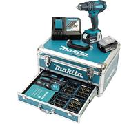 Perceuse à percussion 18V LXT (2x3,0 Ah) avec accessoires - MAKITA DHP482RFX9