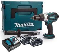 Perceuse à percussion 18V LXT (2x3.0 Ah) en MAKPAC - MAKITA DHP458RFJ