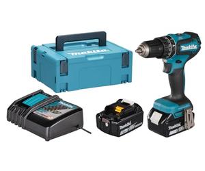 Perceuse à percussion 18V LXT (2x3.0 Ah) en MAKPAC - MAKITA DHP485RFJ