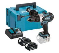 Perceuse à percussion 18V LXT (2x5.0 Ah) en MAKPAC - MAKITA DHP458RTJ