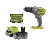 Perceuse à percussion 18V ONE+™ + 1 batterie 4Ah + sac de transport - R18PD3-140SA RYOBI