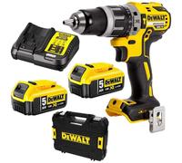 Perceuse à percussion 18V XR (2x5,0 Ah) en TSTAK - DEWALT DCD796P2-QW