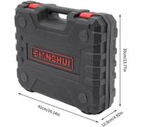 Perceuse à percussion - 2200 W - Adaptateur SDS Plus - Inclus une mallette de rangement - Rouge