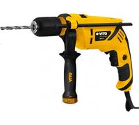 Perceuse à percussion 600W mandrin 13mm Autoserrant Poignée SOFT GRIP Sélecteur de vitesse VITO