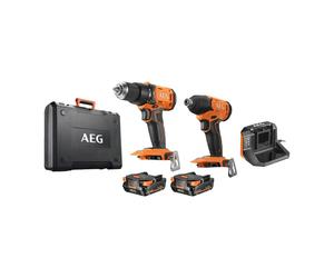 Perceuse à percussion AEG 18V + visseuse à percussion 18V