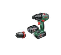 Bosch Perceuse-visseuse à percussion 2 vitesses sans-fil AdvancedImpact 18 Bosch, 2x batteries et chargeur inclus Quantité:1