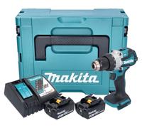 Perceuse à percussion Brushless 2x5Ah 18V LXT ® MAKITA DHP489RTJ en MAKPAC