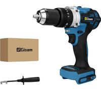 Perceuse à percussion, couple de 650 N-m, confort sans fil, Pas de batterie Pas de prise électrique