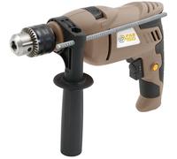 Fartools Perceuse à percussion IP 13 - 750 W - Variateur, Inverseur, Mandrin à clé 13 mm