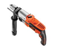 Black & Decker Perceuse-visseuse à percussion filaire KR1102K 1100 W 74 Nm 3200 tr/min 54 400 c/min sans clé