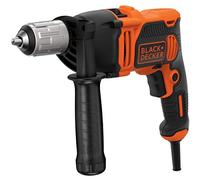 Perceuse à Percussion Filaire - 550W - Poignée latérale pour plus de Confort - Livrée avec 2 Forêts de Perçage