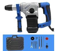 Perceuse à Percussion Filaire, Perceuse Visseuse 1500W 6J Professional Marteau-perforateur électrique, Mode Marteau Perforateur/Perçage,Mandrin SDS-Plus, Poignée Rotative à 360°,Jauge de Profondeur