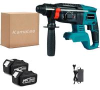 Perceuse à percussion Kamolee, batterie 5,0 Ah incluse, chargeur inclus ,carton 2x5,0Ah, EU
