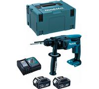 Perceuse à percussion MAKITA DHR165RTJ (2 x 5,0 Ah + DC18RC + MAKPAC 3)