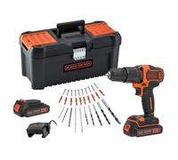 Tournevis Black & Decker BDCHD18C2TA-QW 18V