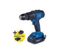 Scheppach BC-DD60-X - Perceuse-visseuse à percussion sans fil Brushless 20V - 60 Nm - Mandrin 13 mm - Batterie 2Ah et chargeur 2.4A inclus