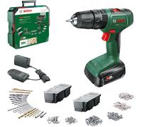 Perceuse à percussion sans fil Bosch EasyImpact 18V-40; 18 V; 1x1,5 A accu. + Accessoires