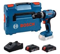 Perceuse à percussion sans fil BOSCH PROFESSIONAL GSB 18V-25, 2 batteries 2,0Ah, Chargeur GAL 18V-40 L