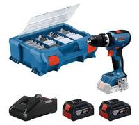 Perceuse à percussion sans fil Bosch Professional GSB 18V-65, 18V, 2 batteries 4,0Ah, Chargeur GAL 18V-40, L-Case