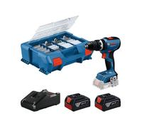 Perceuse à percussion sans fil BOSCH PROFESSIONAL - GSB 18V-65 - 18V - Avec 2 batteries GBA 18V 4,0Ah + chargeur GAL 18V-40, L-Case