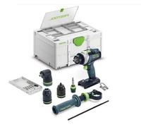 Festool Perceuse-visseuse à percussion sans fil TPC 18/4 QUADRIVE 18V Basic-Set XL Systainer 578832