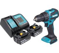 Perceuse à percussion sans fil Makita DHP 490 SF 18 V 65 Nm Brushless + 2 batteries 3,0 Ah + chargeur