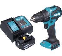 Perceuse à percussion sans fil Makita DHP 490 ST1 18 V 65 Nm Brushless + 1 batterie 5,0 Ah + chargeur