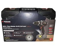 Perceuse à percussion sans fil Parkside PABSP 20- Li X20V, sans balais, 2 vitesses, LED (en mallette de transport, sans batterie ni chargeur)