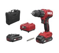 SKIL Perceuse à percussion sans fil 3021 HA – sans charbons 20V Max, 2 vitesses, 13 mm bois/métal