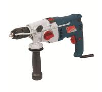Perceuse à percussion - SILVERLINE - Silverstorm - 1010 W - Vitesse variable - 2 vitesses en métal
