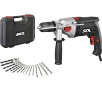 Perceuse à percussion SKIL 900 W avec mandrin de 13 mm et accessoires 1024 AA
