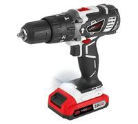 Perceuse à percussion Worgrip 2,0 Ah 20 V, couleur argent, taille unique / prise UE 220 V, couleur argent, taille unique