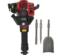 Perceuse à tarière portative, moteur essence 52cc, 6500 tr/min, 2 temps. Fouisseur à essence, fraiseuse pour tranchées avec pelle, pioche pointue et pioche plate, idéale pour les jardins