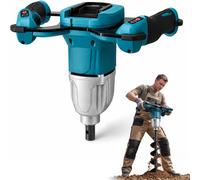 Perceuse à tarière sans fil, 1500W, 230 Nm, 6 vitesses, compatible avec Makita 18V