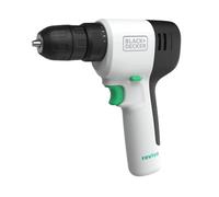 Perceuse BLACK & DECKER REVDD12C-QW Sans fil 12V Compacte Blanche