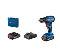 Perceuse Bosch GSR 185-LI; 18 V; 2x2,0 Ah accu.