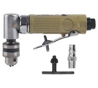 Perceuse d'angle pneumatique à 90 degrés, 25 000 tr/min, mandrin de 9,53 mm