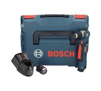 Bosch Professional GWB 12V-10 Perceuse d'angle sans fil 12 V 11 Nm + 1x batterie 3,0 Ah + chargeur + L-Boxx
