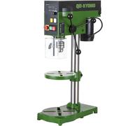 Perceuse de table de précision RB14-VS, moteur DC 350W, 350–2500 tr/min, mandrin de 1,5–13 mm, affichage numérique, laser et LED, butée de profondeur pour bois, métal et plastique, perceuse à colonne